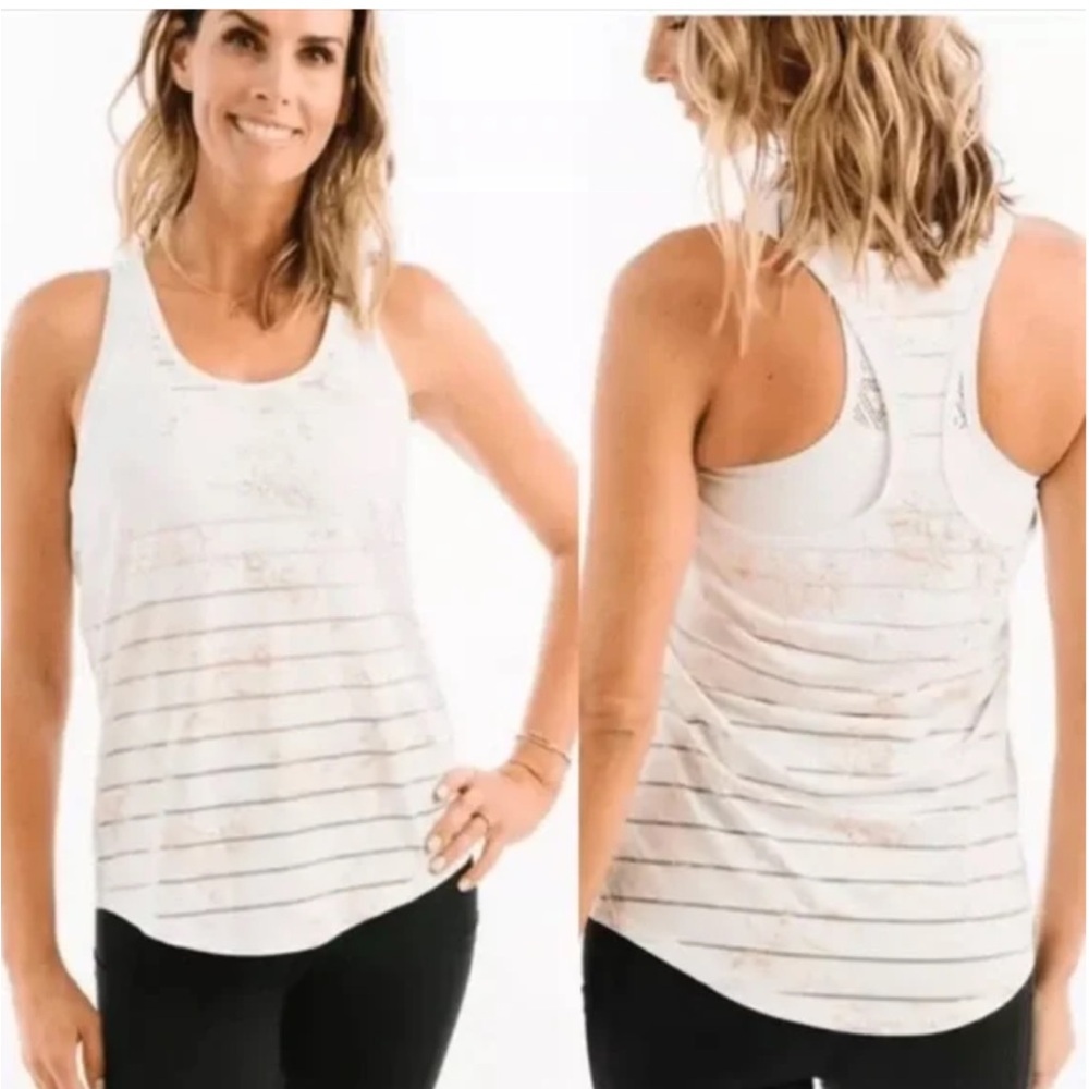 ZYIA Active Women's Havana Athletic Tank White